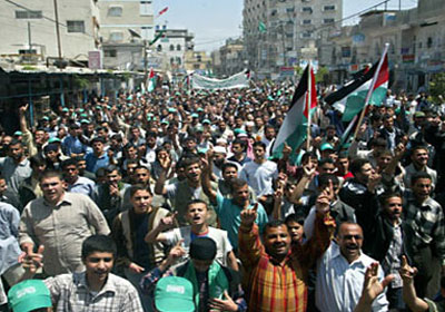 أرشيفية لدورية أمن فلسطينية